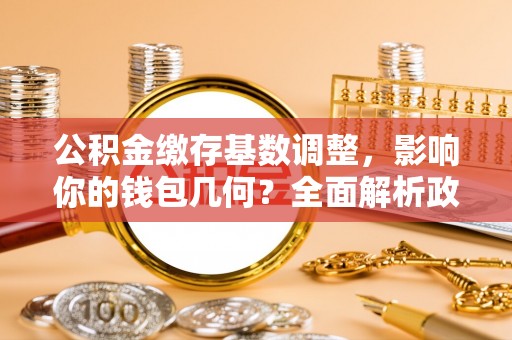 赵县公积金缴存基数调整，影响你的钱包几何？全面解析政策与实际收益
